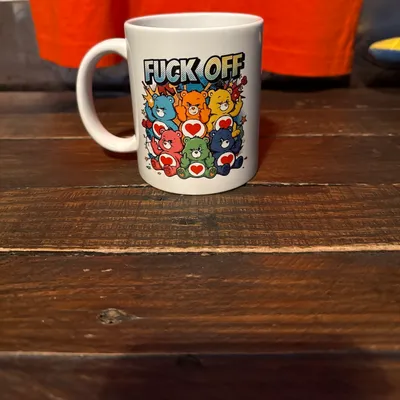 Mug bisounours fuck off 